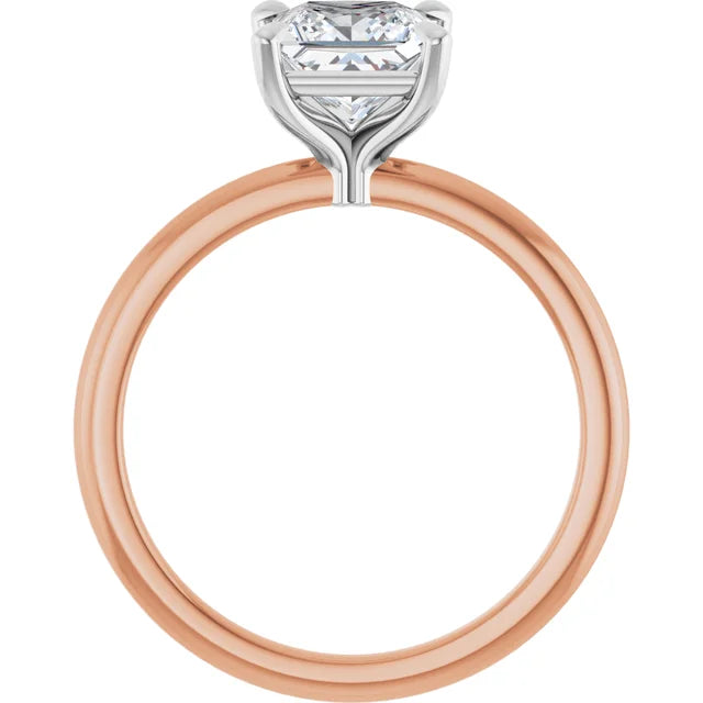 Princess Solitaire Engagement Ring