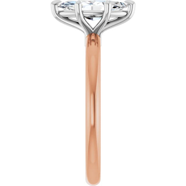 Marquise Solitaire Engagement Ring