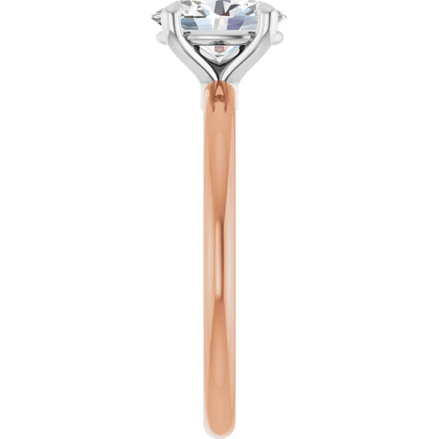 Oval Solitaire Engagement Ring