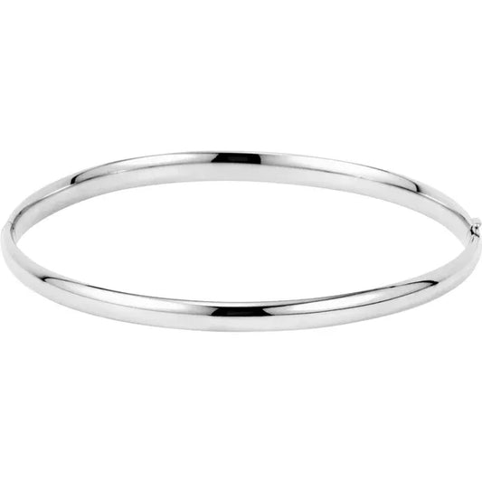 4mm Wide Hinged Style Bangle