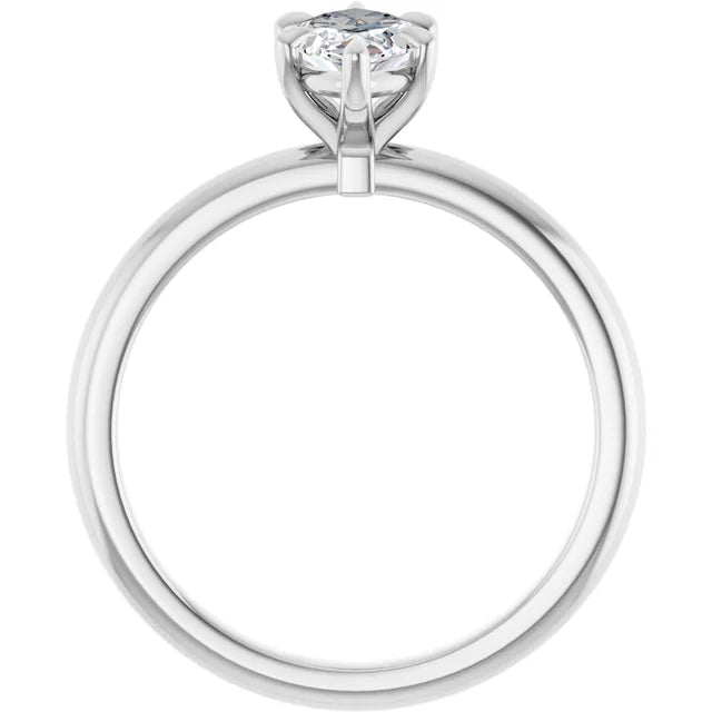 Marquise Solitaire Engagement Ring