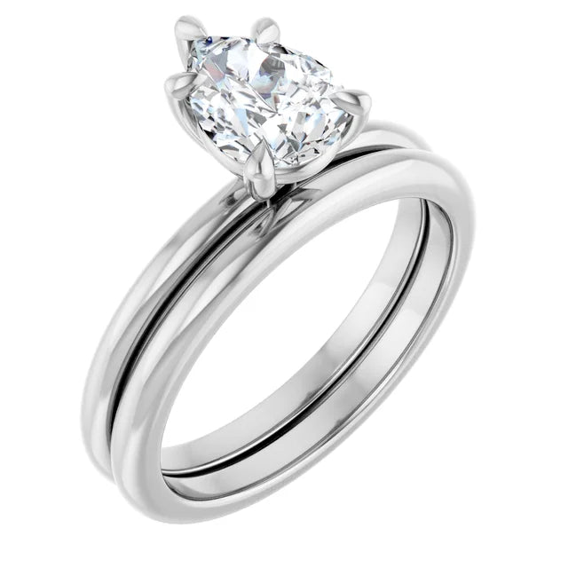 Pear Solitaire Engagement Ring