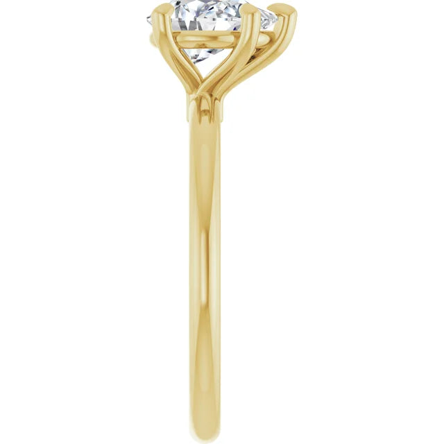Pear Solitaire Engagement Ring