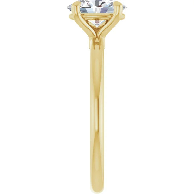 Oval Solitaire Engagement Ring
