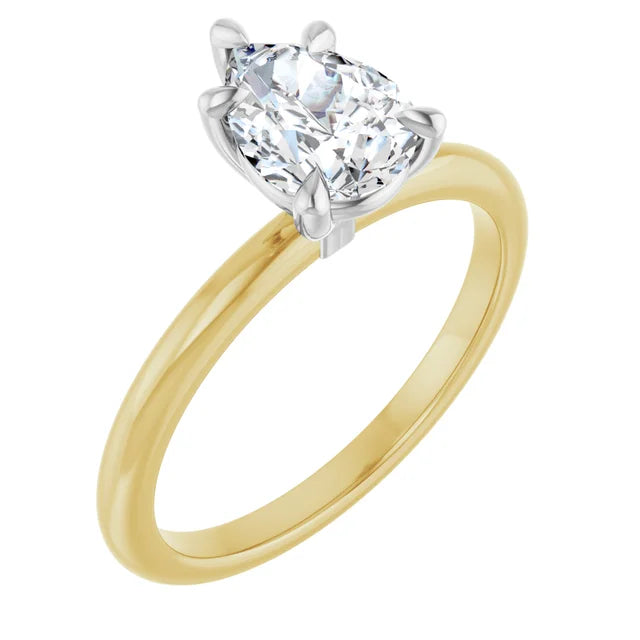 Pear Solitaire Engagement Ring