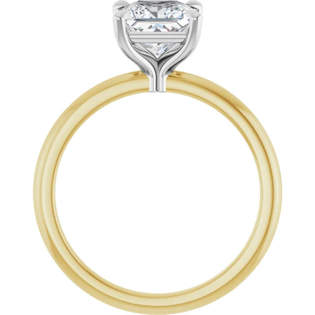 Princess Solitaire Engagement Ring