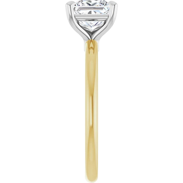 Princess Solitaire Engagement Ring