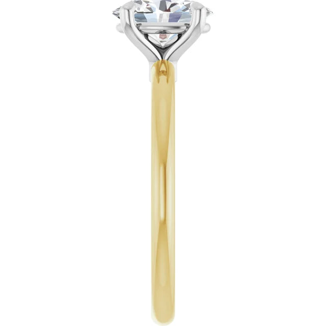 Oval Solitaire Engagement Ring