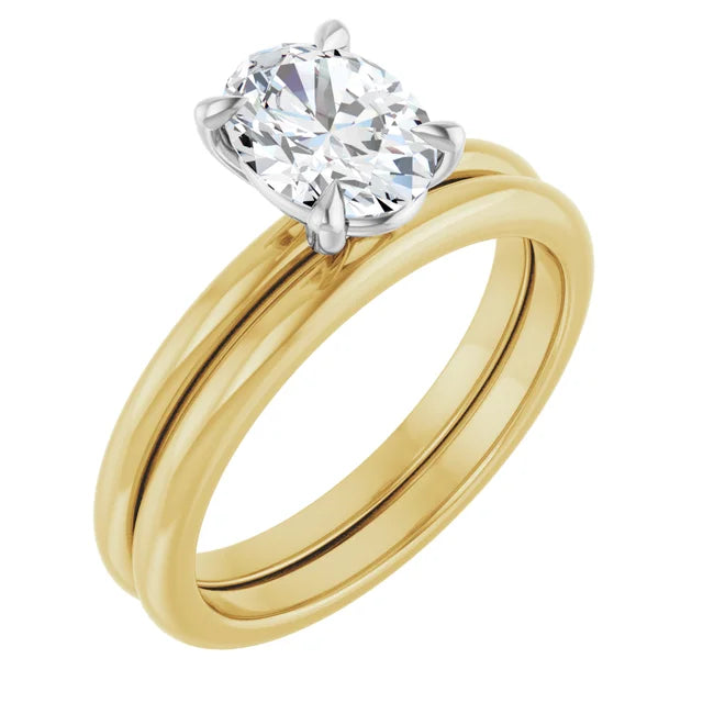 Oval Solitaire Engagement Ring