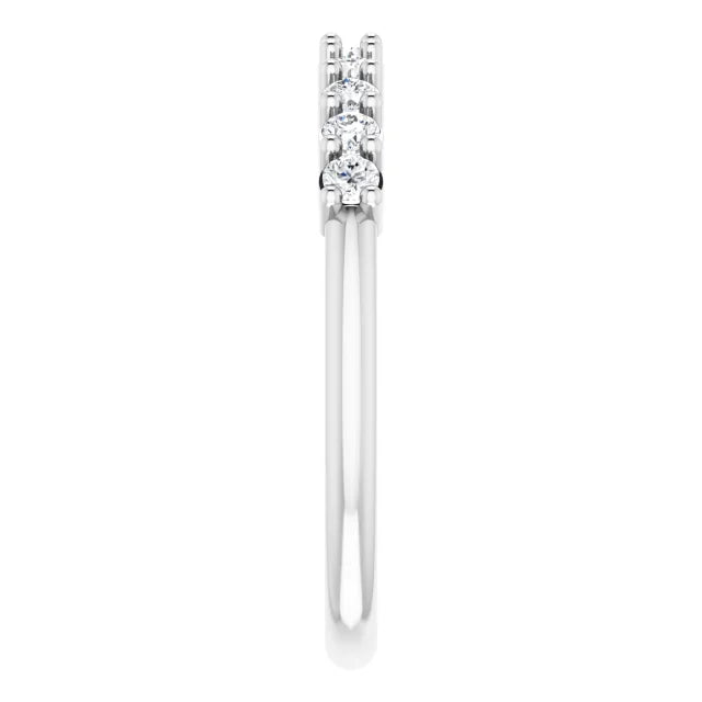 Lab Diamond Anniversary Band