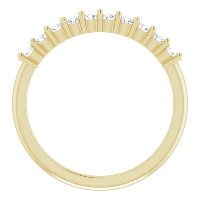 Lab Diamond Anniversary Band