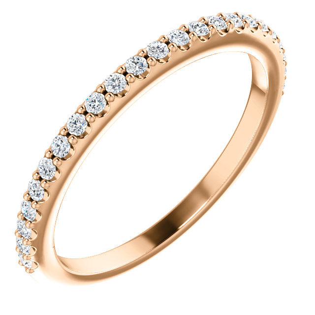 Moissanite Wedding Band - I Heart Moissanites