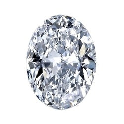 Crushed Ice Oval Cut Moissanite - I Heart Moissanites