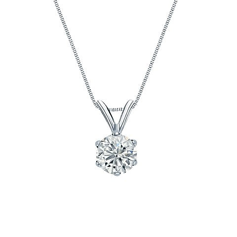 Solitaire Pendant - I Heart Moissanites