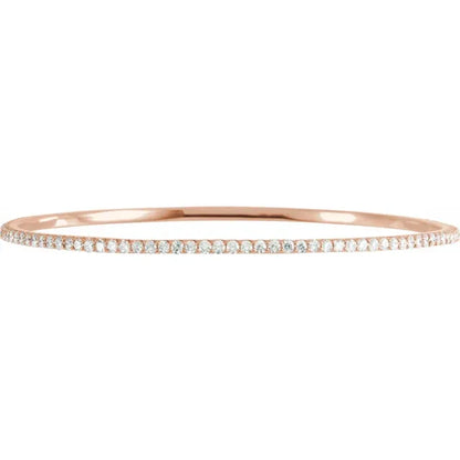 4.00ct Claw Set Stack Bangle