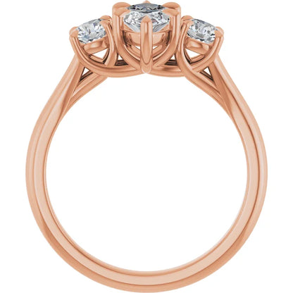 Marquise Accent Engagement Ring