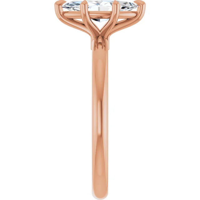 Marquise Solitaire Engagement Ring