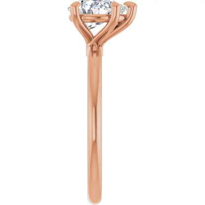 Pear Solitaire Engagement Ring