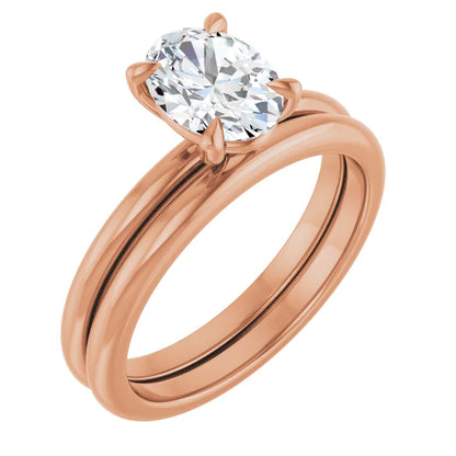 Oval Solitaire Engagement Ring
