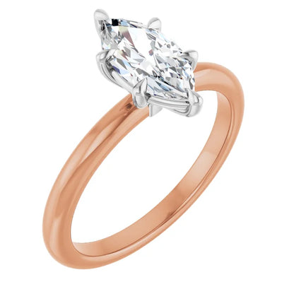 Marquise Solitaire Engagement Ring