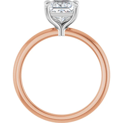 Princess Solitaire Engagement Ring