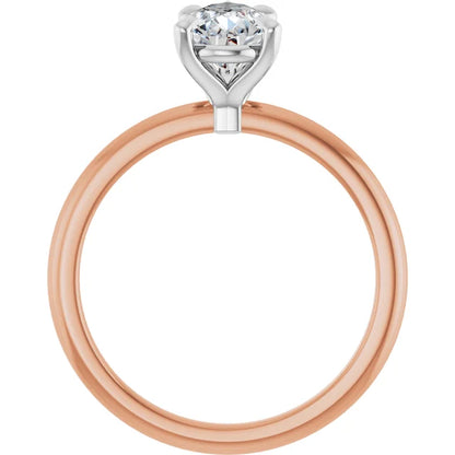 Pear Solitaire Engagement Ring