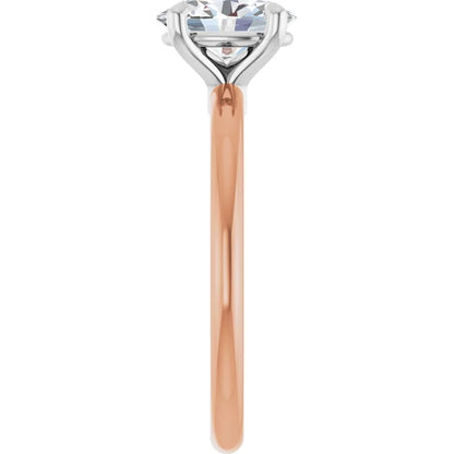 Oval Solitaire Engagement Ring