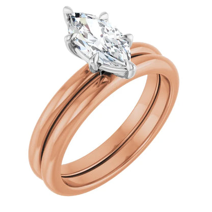 Marquise Solitaire Engagement Ring