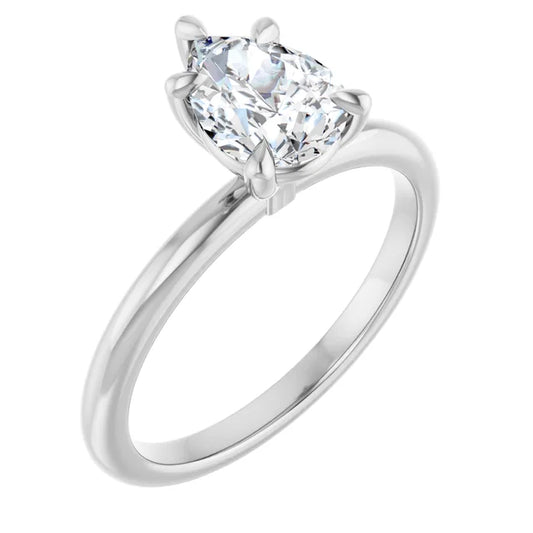 Pear Solitaire Engagement Ring