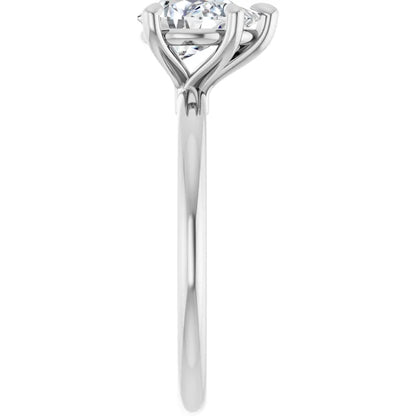 Pear Solitaire Engagement Ring