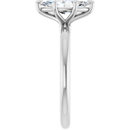 Marquise Solitaire Engagement Ring