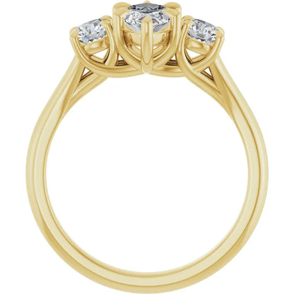 Marquise Accent Engagement Ring