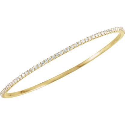 4.00ct Claw Set Stack Bangle