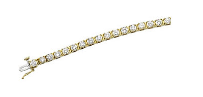 4.50ct Claw Set Tennis Bracelet - I Heart Moissanites