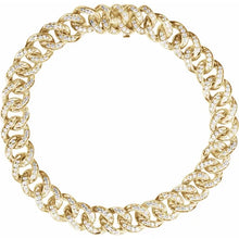 Cuban Curb Style Moissanite Bracelet