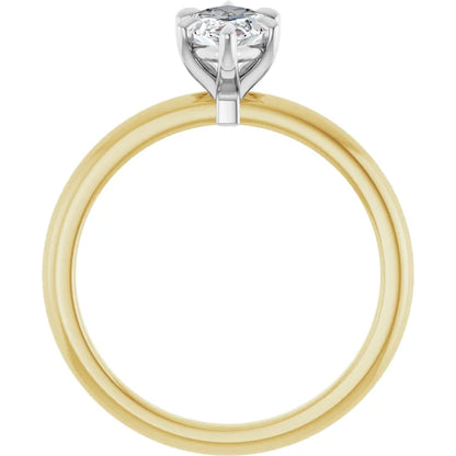 Marquise Solitaire Engagement Ring