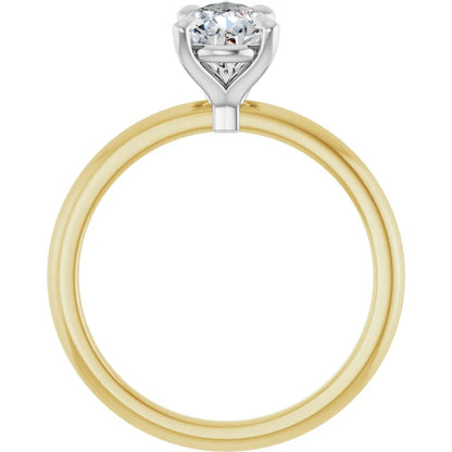 Pear Solitaire Engagement Ring