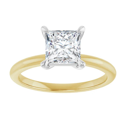 Princess Solitaire Engagement Ring