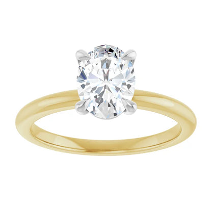Oval Solitaire Engagement Ring