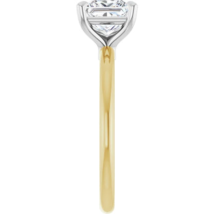 Princess Solitaire Engagement Ring