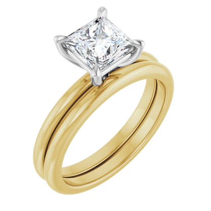 Princess Solitaire Engagement Ring