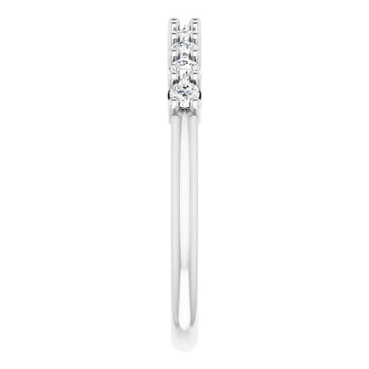 Lab Diamond Anniversary Band