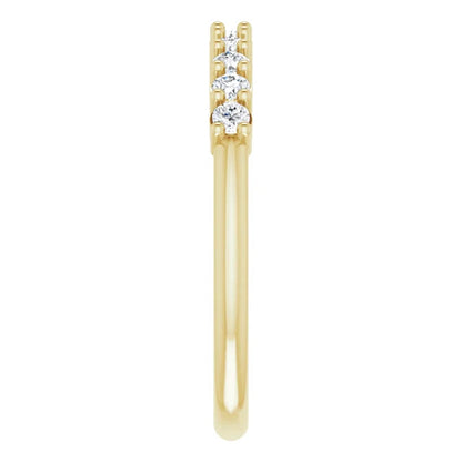 Lab Diamond Anniversary Band