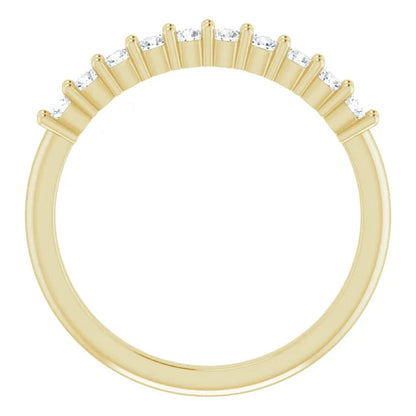 Lab Diamond Anniversary Band