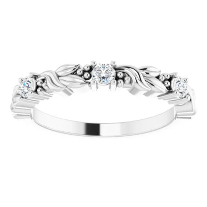 lab Diamond Anniversary Band