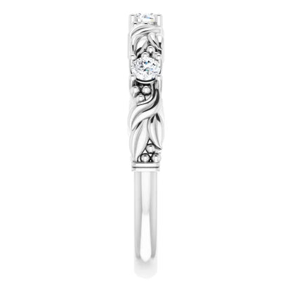 lab Diamond Anniversary Band