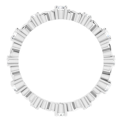 Lab Diamond Anniversary Band