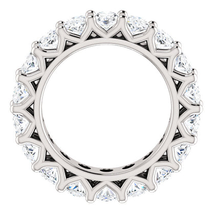 9.00ct Oval Moissanite Eternity Band - I Heart Moissanites