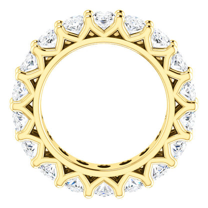 9.00ct Oval Moissanite Eternity Band - I Heart Moissanites