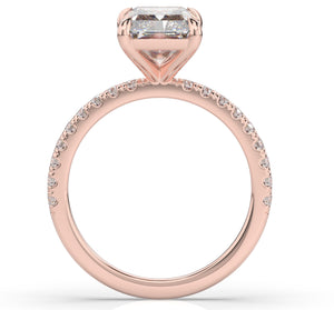 Radiant Claw Set Style Engagement Ring